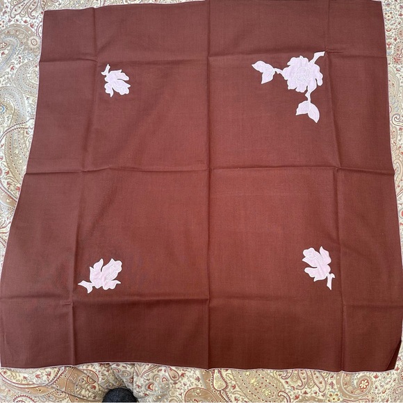 VINTAGE New in Box 50'S CARD/BRIDGE GAME TABLECLOTH WITH FOUR MATCHING NAPKINS - Picture 3 of 13